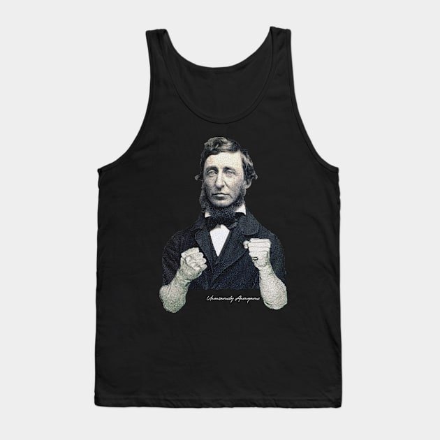 Thoreau Down Tank Top by UnanimouslyAnonymous